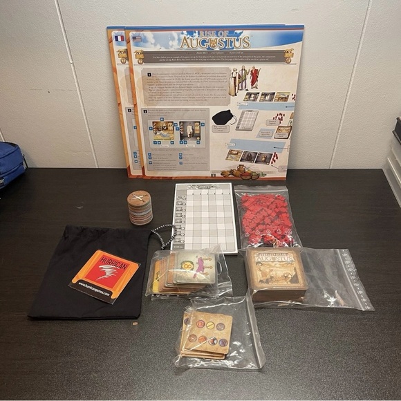 Rise of Augustus Board Game - Hurrican 2013 Paolo Mori Vincent Dutrait Complete - Picture 4 of 11